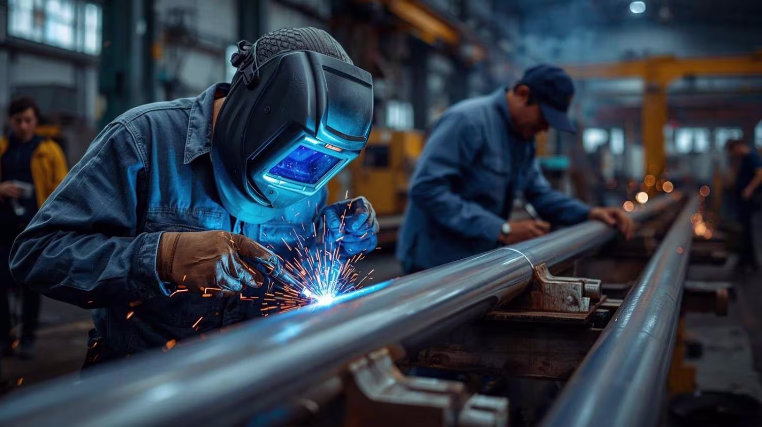 تفاوت روش جوشکاری لوله مانیسمان و گالوانیزه