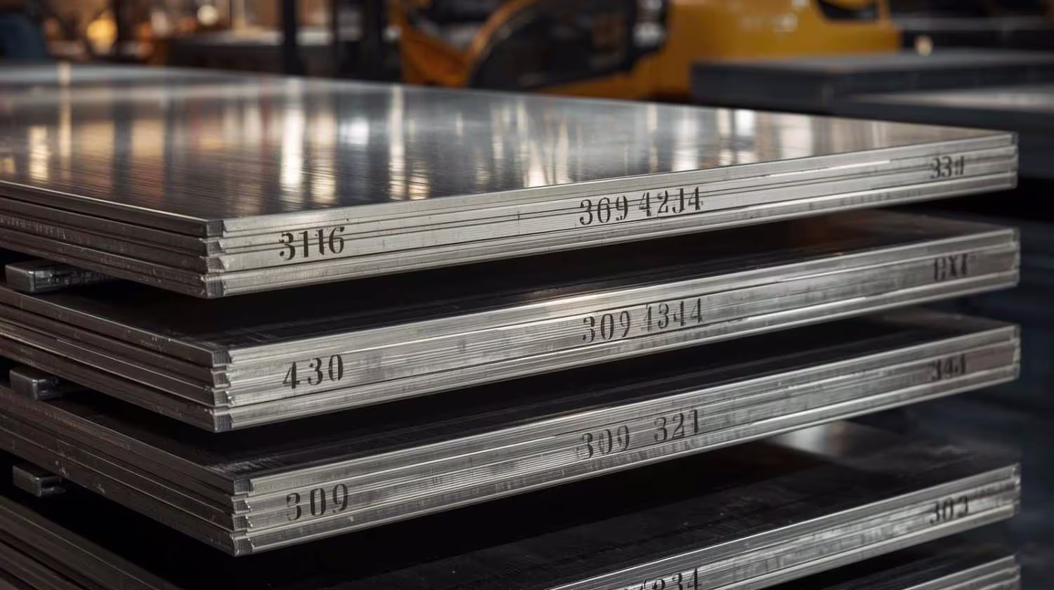 انواع گرید ورق استیل