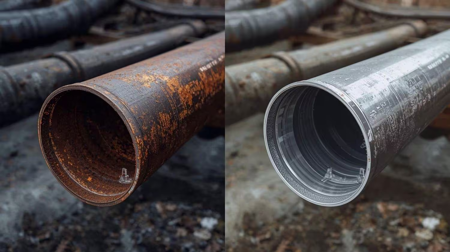 تفاوت لوله مانیسمان و گالوانیزه در مقاومت در برابر خوردگی